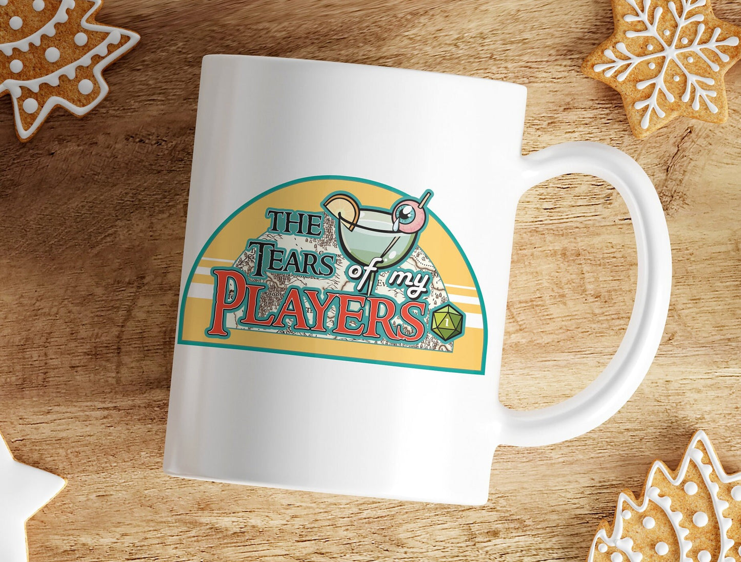 dnd mug, white ceramic sublimated design mug, dungeon master mug, dnd gifts, DM mug, dnd prop, dnd accessories.