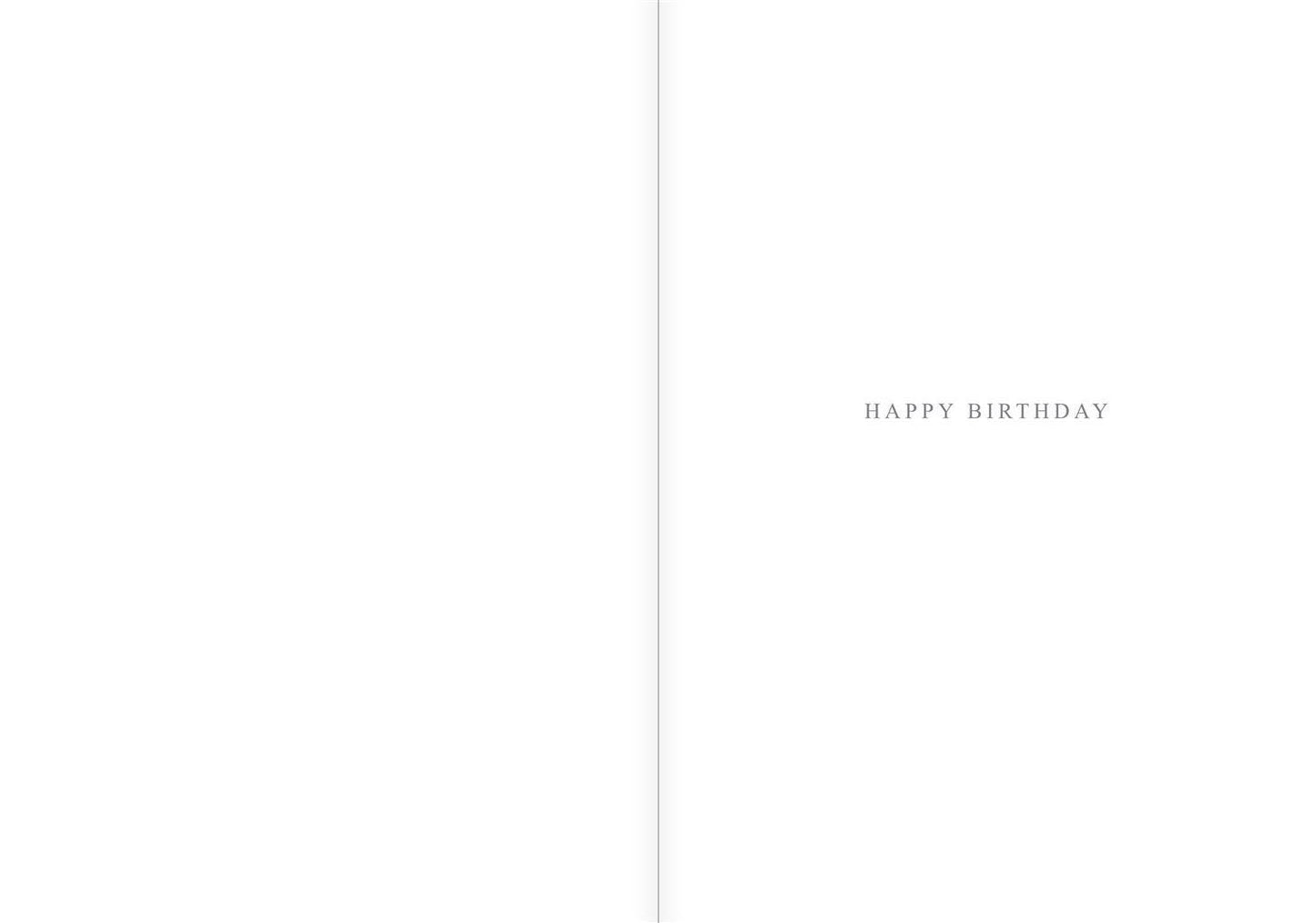 Football Blank Birthday Greeting Card