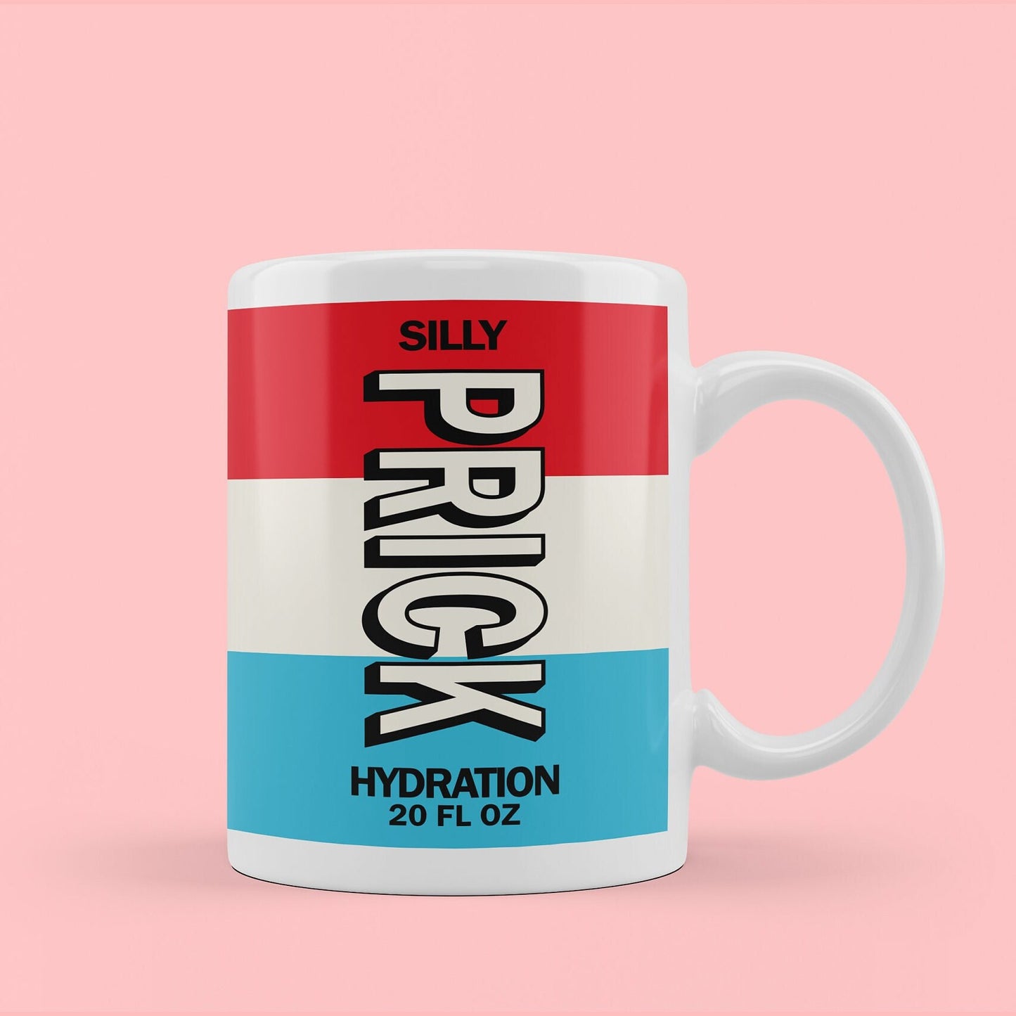 prime ice pop joke mug. prick mug. rude mug.