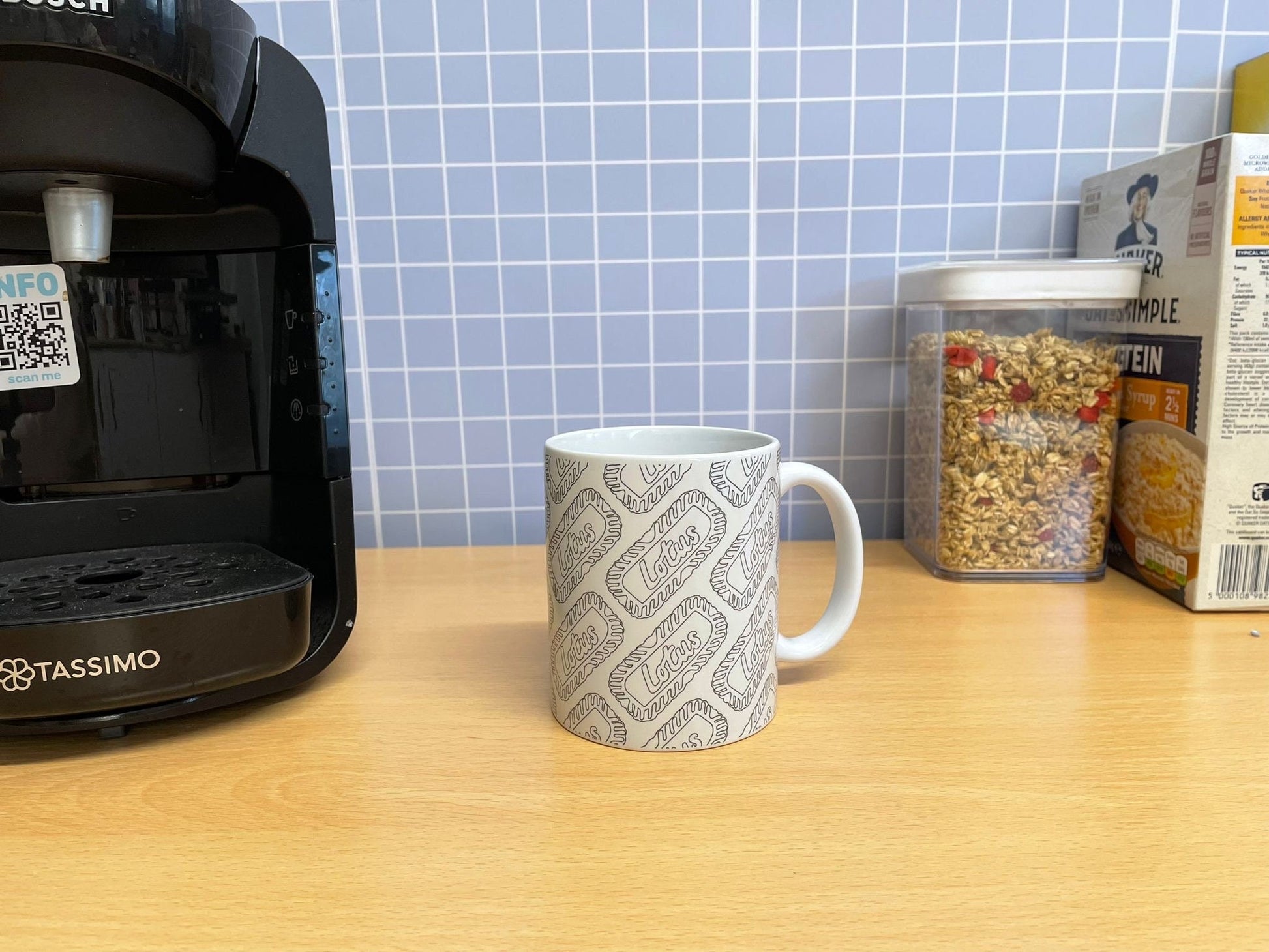 Bourbon- Custard Cream- Ritch Tea- Oreo- Jammie Dodger- Lotus/Biscoff set of 6 mugs ~ MUG ~ chocolate biscuit biscuits novelty mug