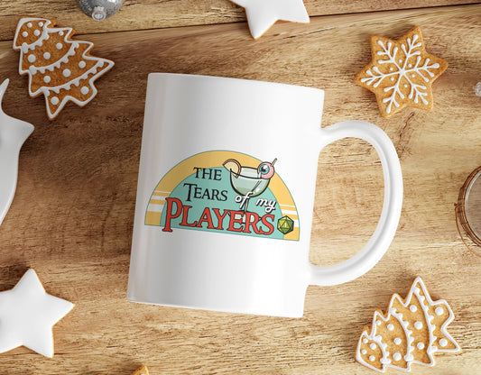 Dungeons and Dragons | DnD | The Tears of my Players | Mug | Dungeons and Dragons Inspired Coffee Mug