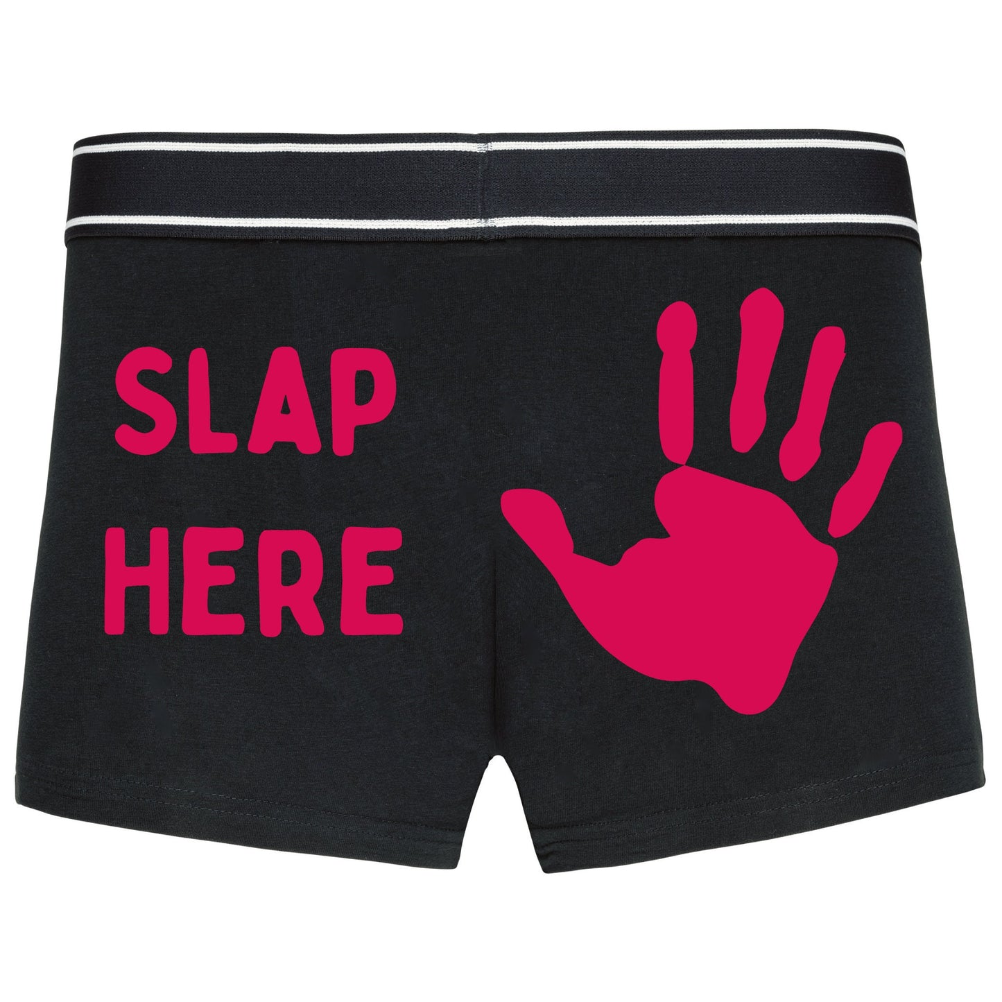 Valentines Boxer shorts -Slap Here - Valentines Gift For Him