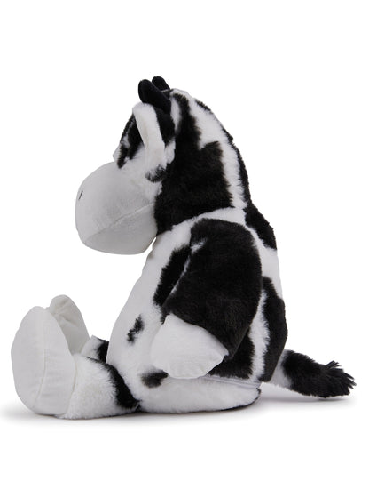 Mumbles Personaliseable Black and White Cow Teddy Bear
