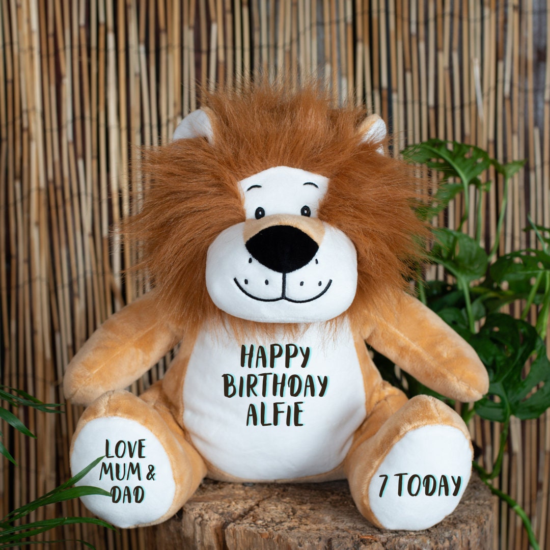 Mumbles Personaliseable Lion