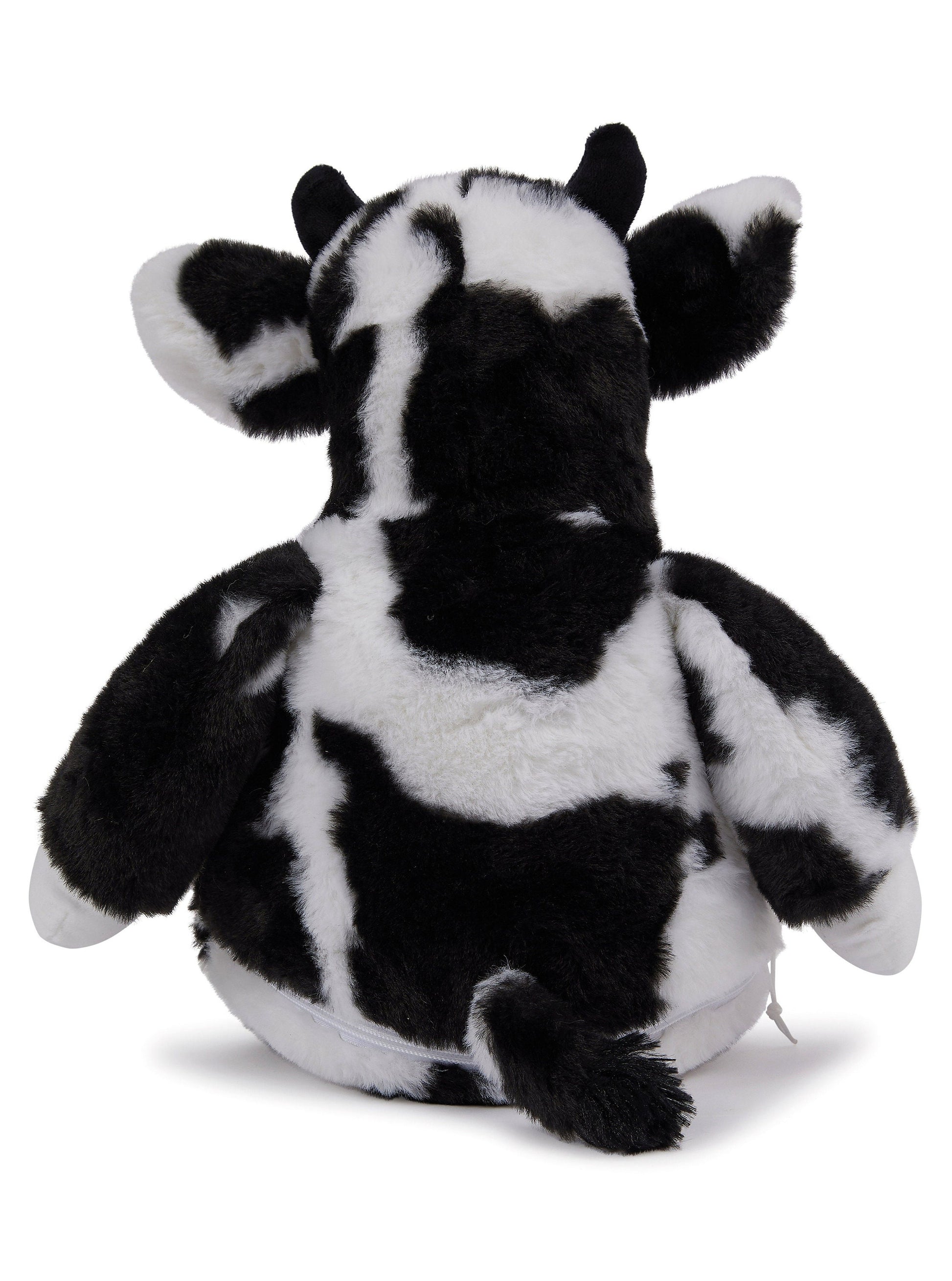 Mumbles Personaliseable Black and White Cow Teddy Bear