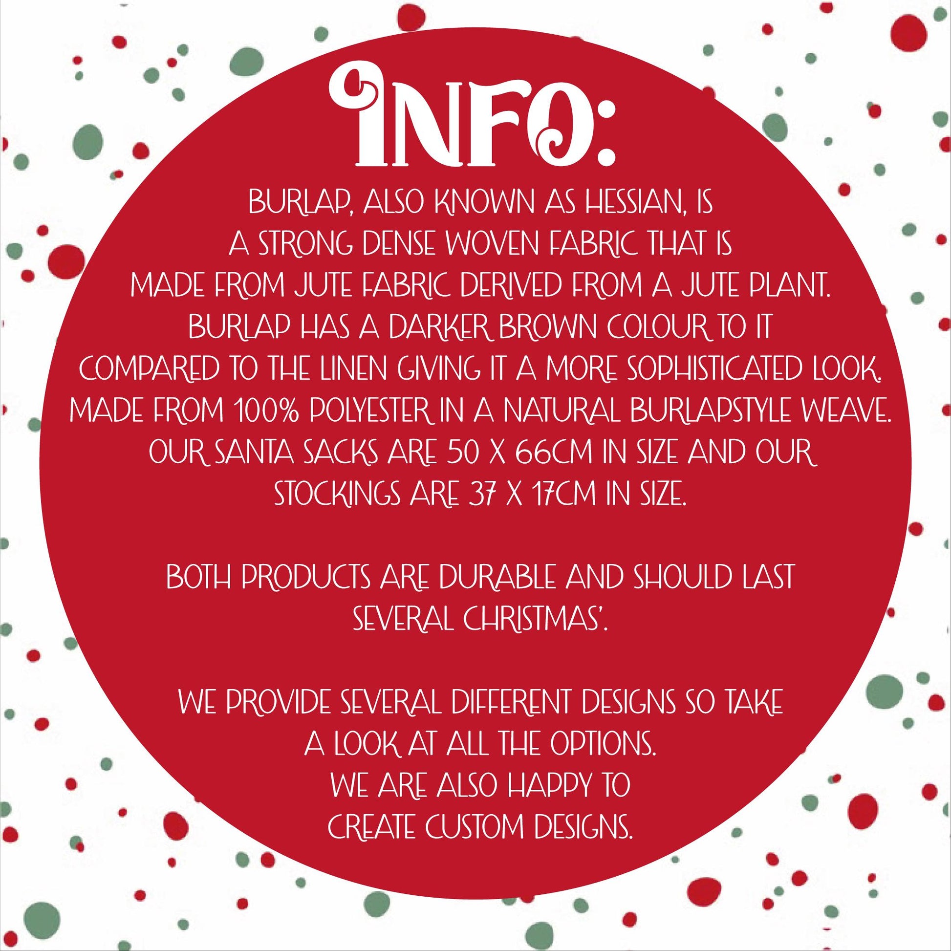 Personalised Santa Sack and Stockings | Santa Sack | Santa Stocking | Presents | Keepsake | Xmas | Custom Name | Letter & Tree