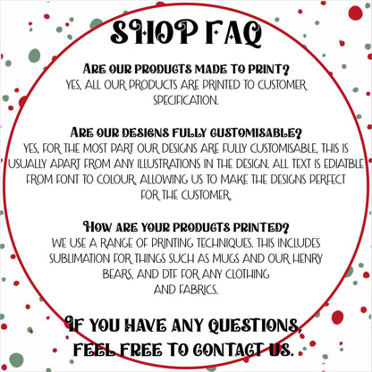 Personalised Santa Sack and Stockings | Santa Sack | Santa Stocking | Presents | Xmas | Customise Name | Special Delivery Unicorn