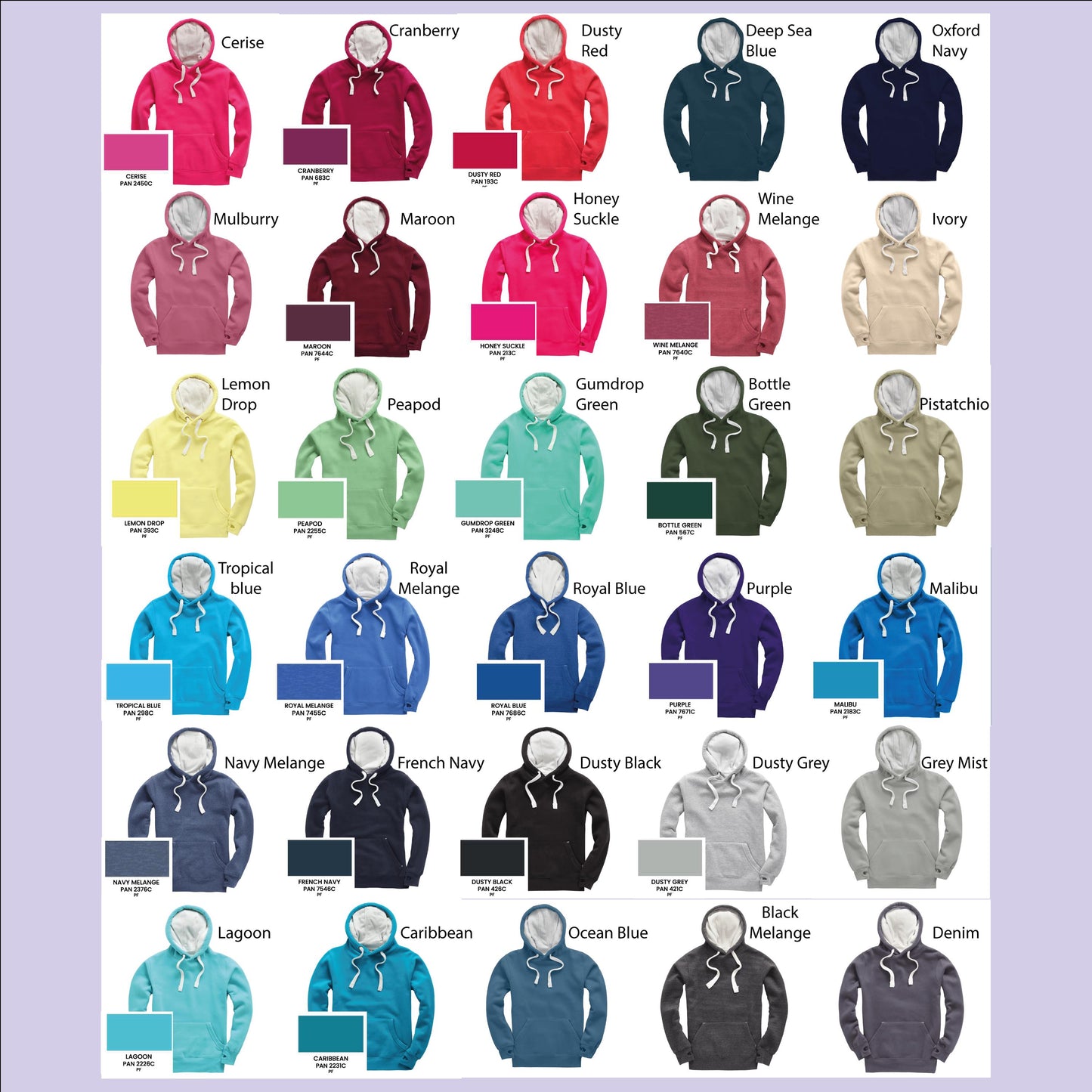 Two hoodies - Any Design - Any Text - Any Image - Two Hoodies For 30