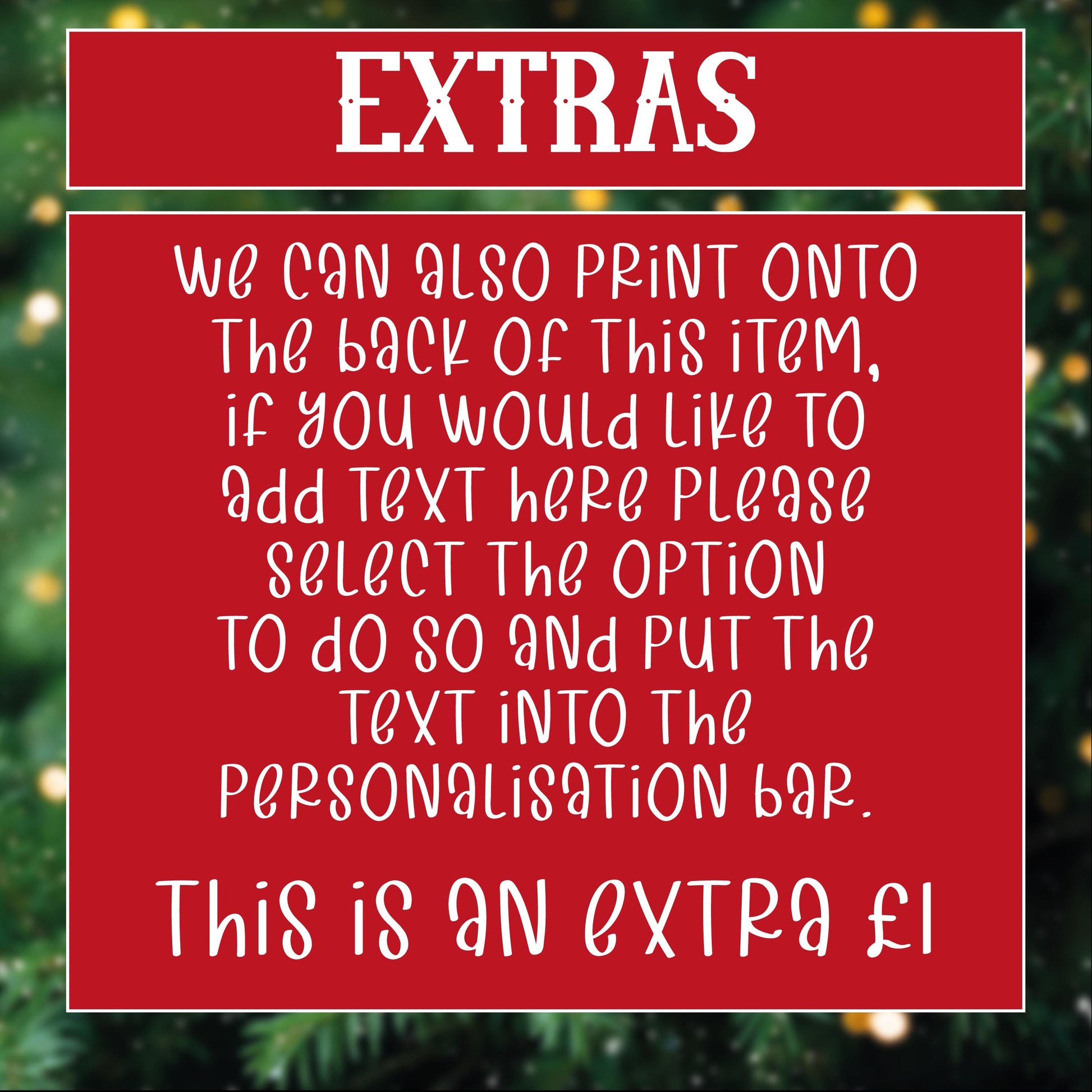 Christmas Tree Ornament - Personalised - MDF Hanging Tree Decoration - Children's - First Christmas - Xmas Ornament - Custom Name & Message