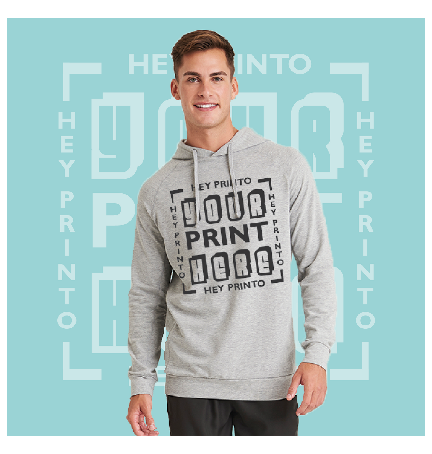 Custom, Standard 280g Comfort Cut Hoodie- Printed At No Extra Cost