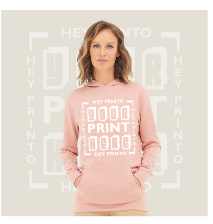 Custom, Standard 280g Comfort Cut Hoodie- Printed At No Extra Cost